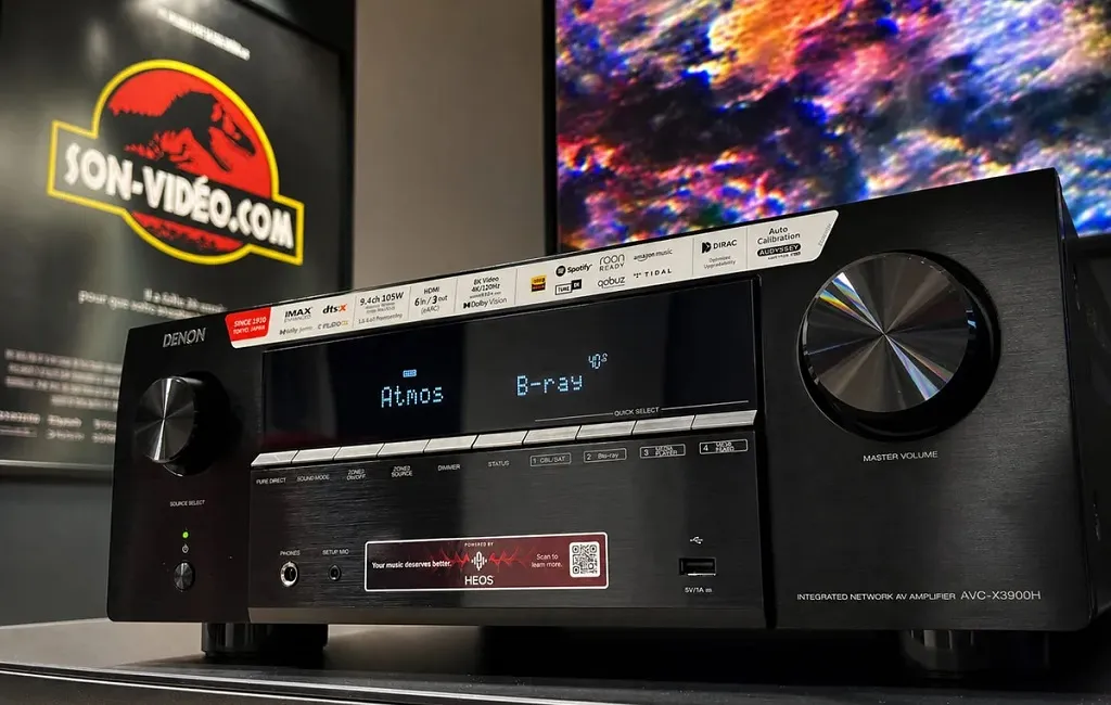 AV Ресиверы  Denon AVC-X3900H 8K (9.4 сh) Black