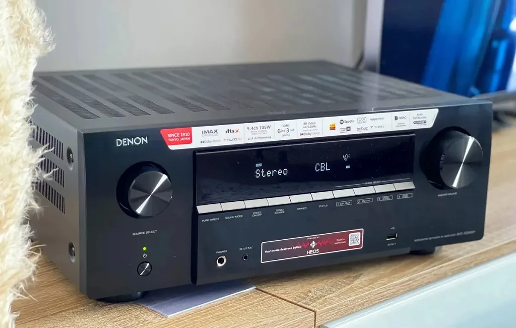 AV Ресиверы  Denon AVC-X3900H 8K (9.4 сh) Black
