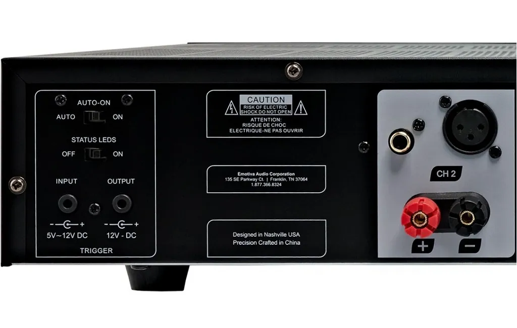Підсилювачі потужності Emotiva BasX A2+ Black