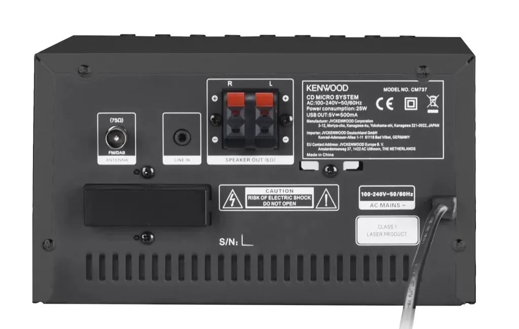 Минисистемы Kenwood M-7000S-B