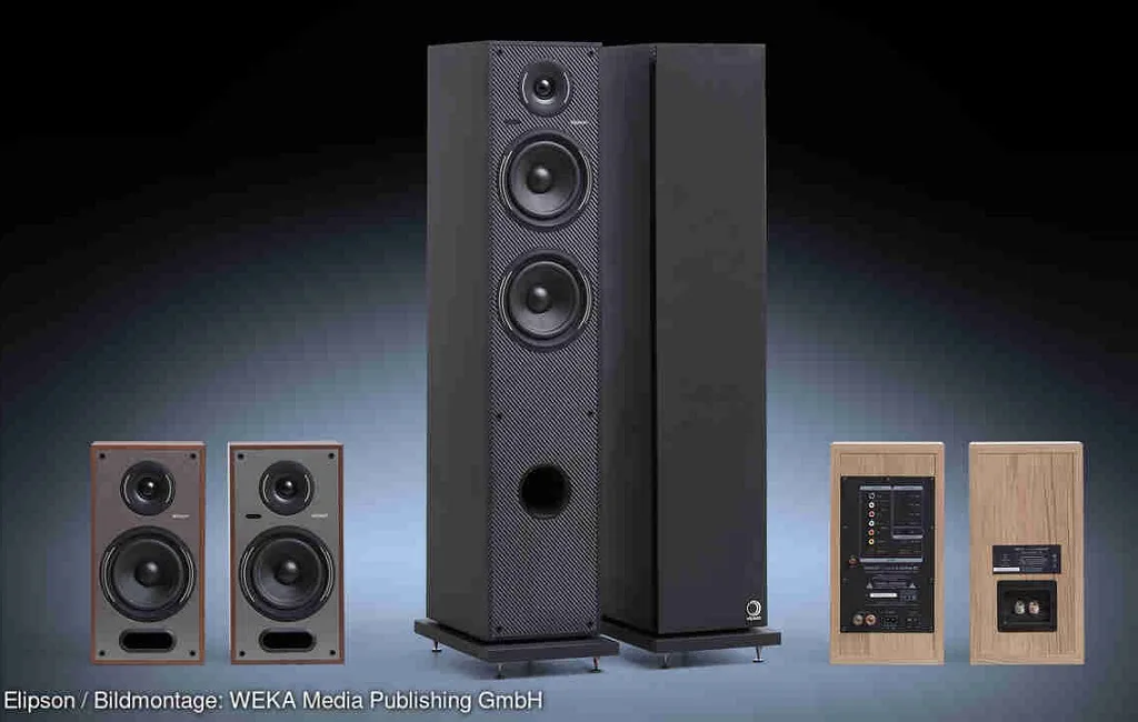 Активна підлогова акустика Elipson Horus 11F Active BT Black - Carbon