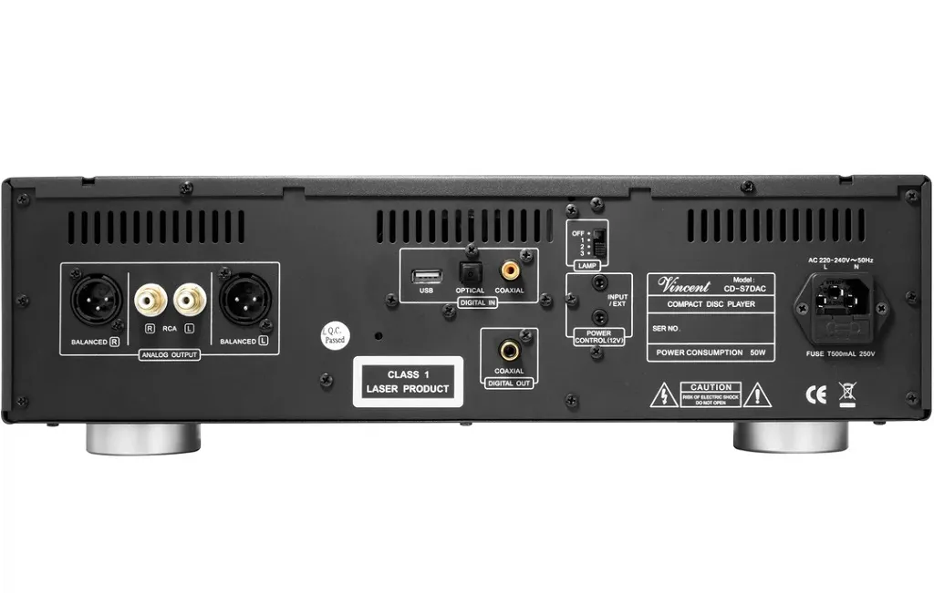CD проигрыватели VINCENT CD-S7 DAC Black