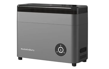 HumminGuru Ultrasonic Vinyl Record Cleaner Dark Grey