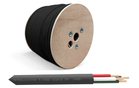 QED QX16/4 300M BLACK PE OUTDOOR (QE4165)