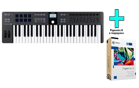 Arturia KeyLab Essential 49 mk3 (Black) + Arturia Pigments