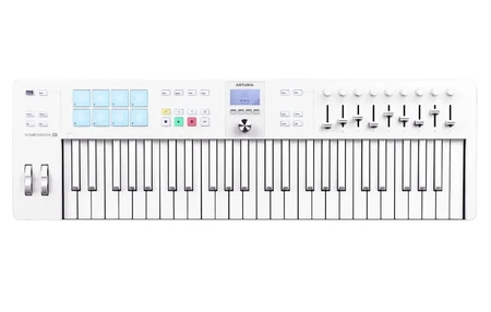 Arturia KeyLab Essential 49 mk3 Alpine White Special Edition