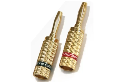 NorStone Banana Plugs Gold